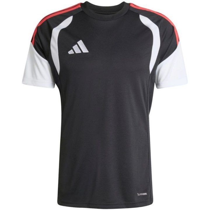 Vyriški marškinėliai adidas Tiro 26 League, juodi, balti ir raudoni