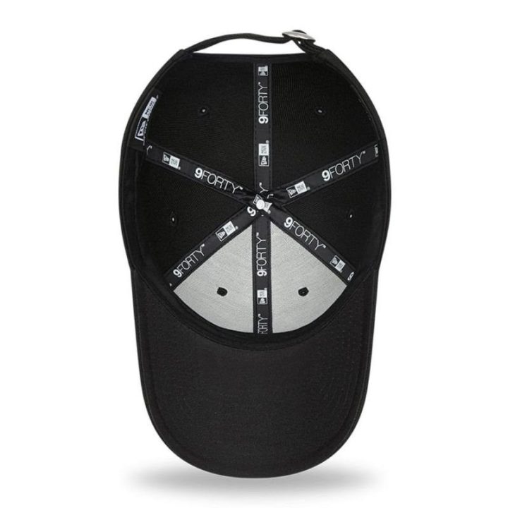 Uniseks beisbolo kepurė New Era 9FORTY su Yankees logotipu, juoda