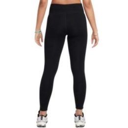 Vaikiškos tamprės su aukštu liemeniu Nike Sportswear Classic, juodos