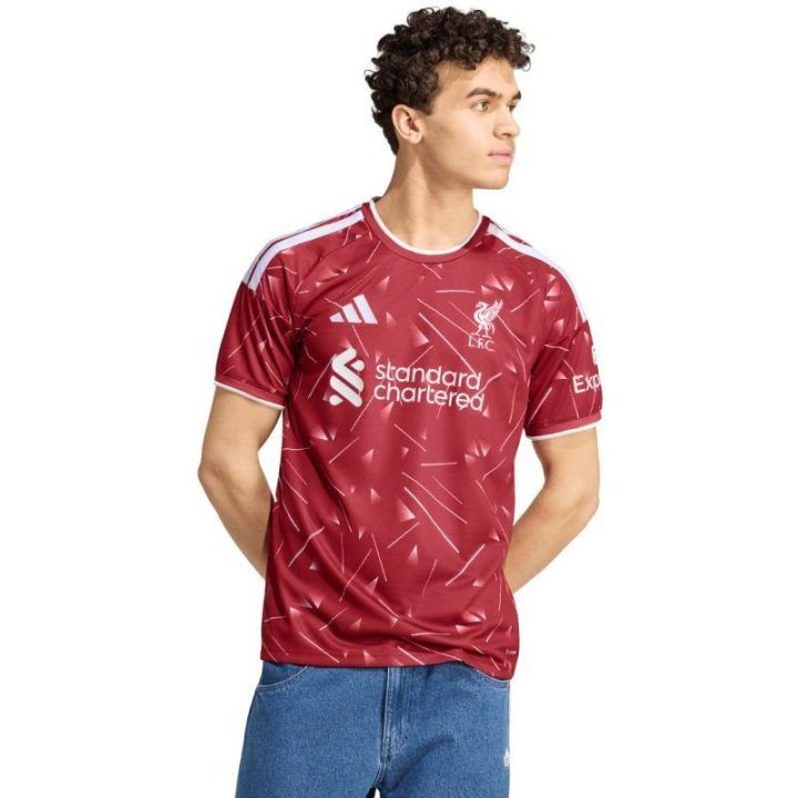 Vyriški futbolo marškinėliai Liverpool FC adidas 26/27, raudoni
