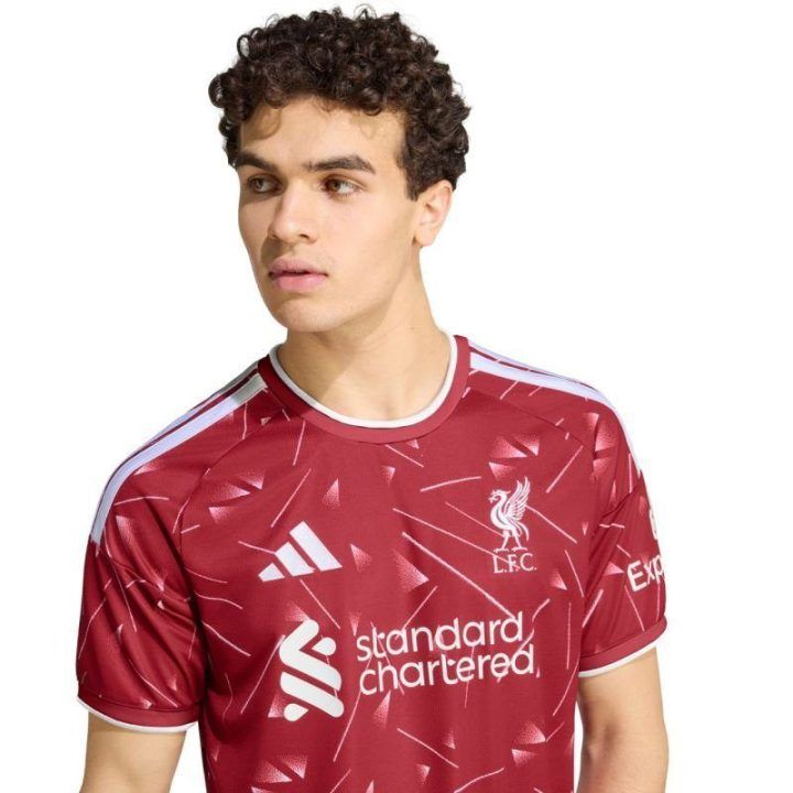 Vyriški futbolo marškinėliai Liverpool FC adidas 26/27, raudoni