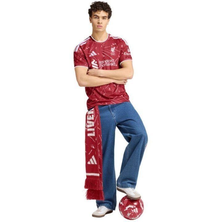 Vyriški futbolo marškinėliai Liverpool FC adidas 26/27, raudoni