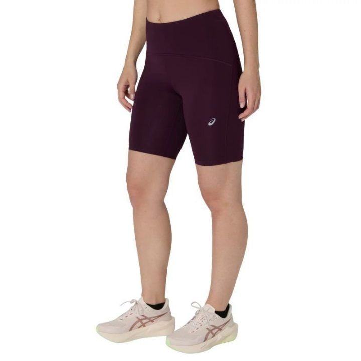 Moteriški bėgimo šortai aukštu liemeniu ASICS Road High Waist, 8 colių