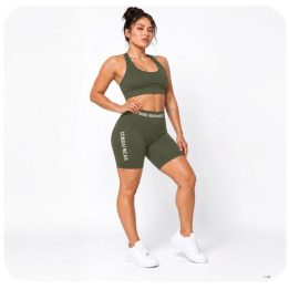 Moteriški kompresiniai šortai DBX Bushido Combatwear, chaki