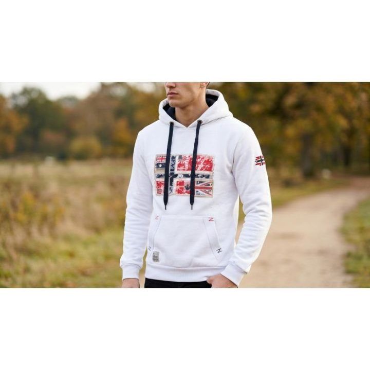 Vyriškas džemperis Geographical Norway GPEPE 2, baltas