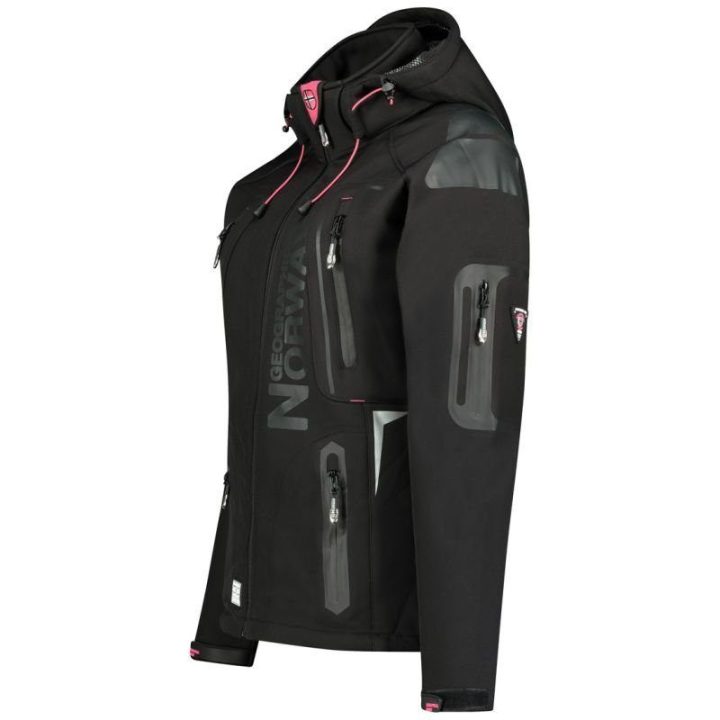 Moteriška softshell striukė Geographical Norway Tislande, juoda