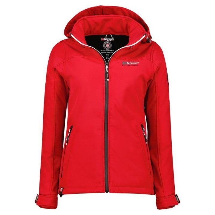 Moteriška softshell striukė Geographical Norway, raudona