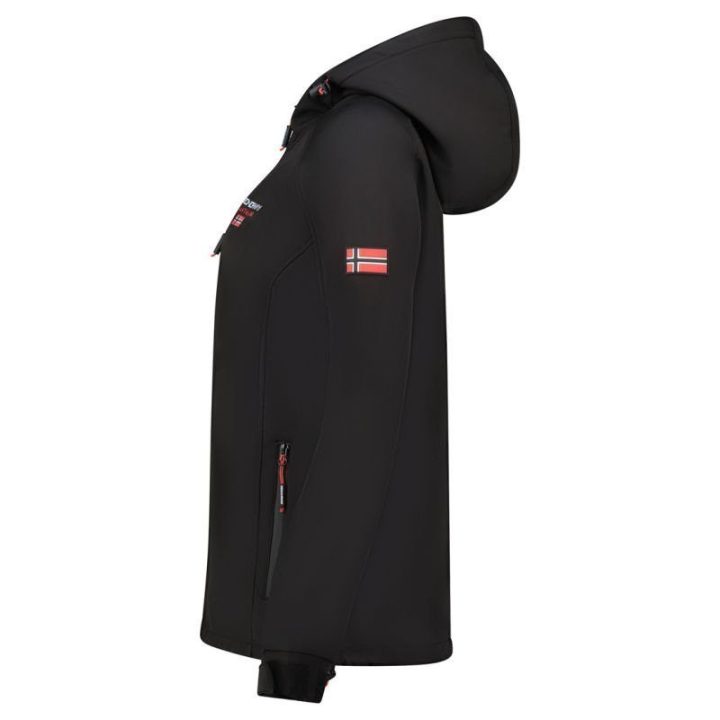 Moteriška softshell striukė Geographical Norway Tacer DB, juoda