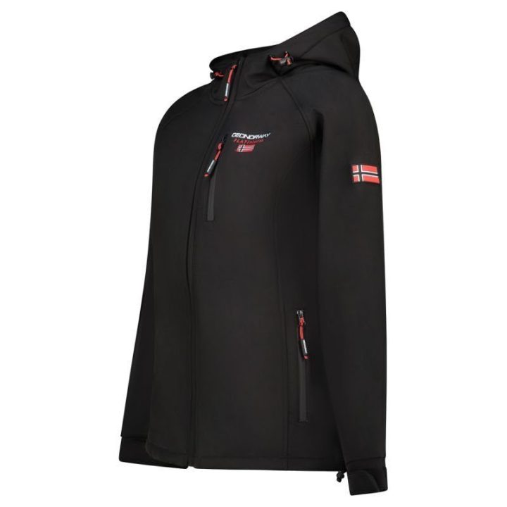 Moteriška softshell striukė Geographical Norway Tacer DB, juoda