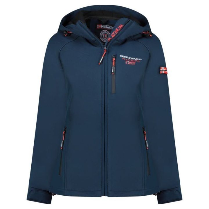 Moteriška softshell striukė Geographical Norway Tacer, tamsiai mėlyna