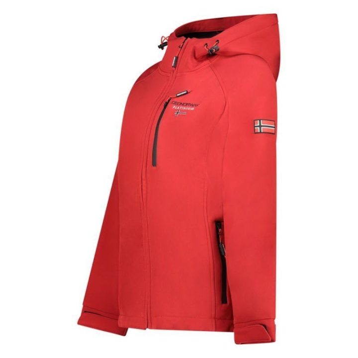 Moteriška softshell striukė Geographical Norway Tacer, raudona