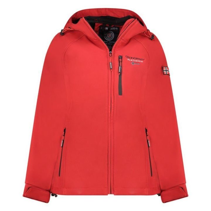 Moteriška softshell striukė Geographical Norway Tacer, raudona