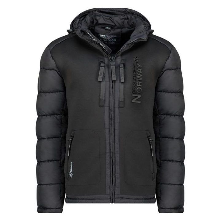 Vyriška striukė Geographical Norway Beachwood, juoda