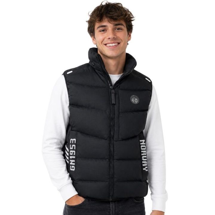 Vyriška liemenė Geographical Norway Vincennt, juoda