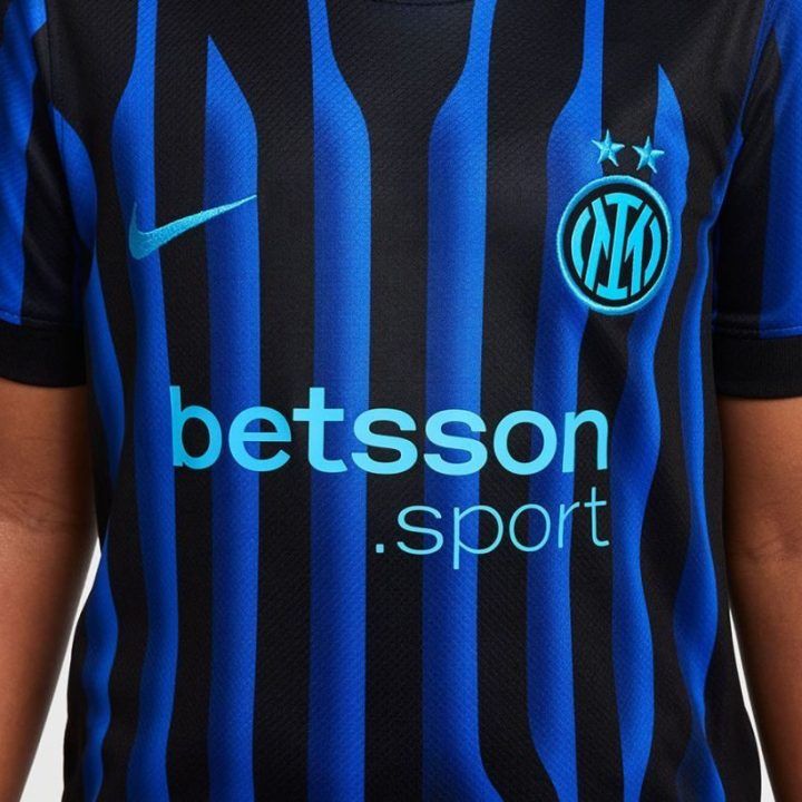 Vaikiški marškinėliai Nike Inter Mediolan Stadium Home