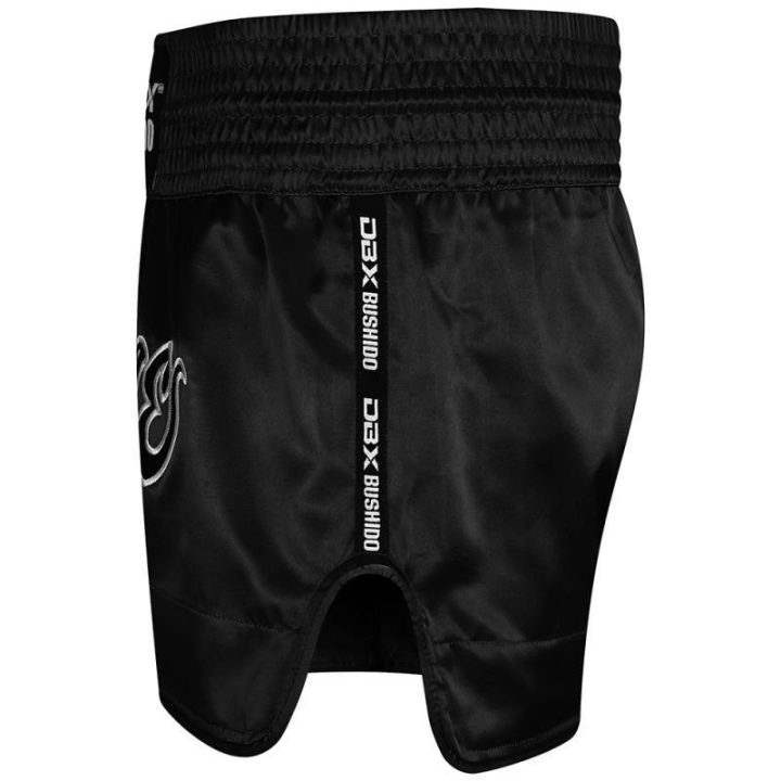 Vyriški Muay Thai šortai DBX Bushido V2 Combatwear, juodi