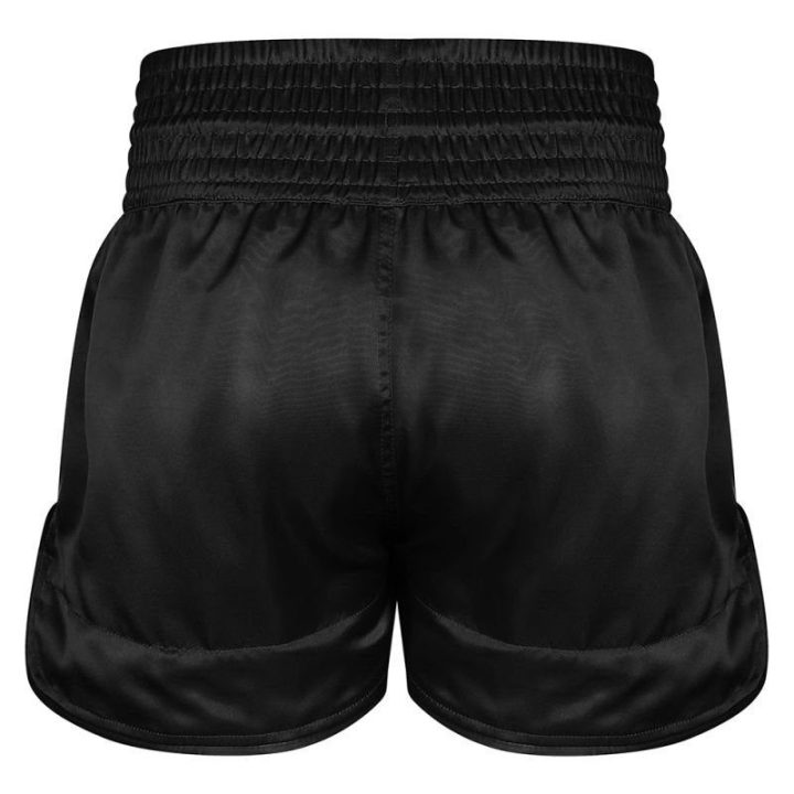 Vyriški Muay Thai šortai DBX Bushido V2 Combatwear, juodi
