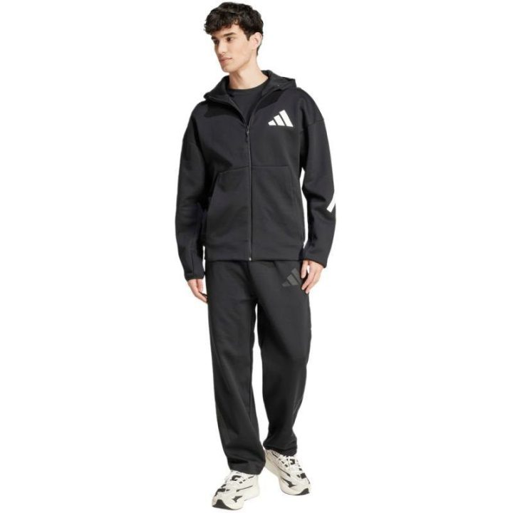Vyriškos sportinės kelnės adidas Z.N.E. Open-Hem, juodos