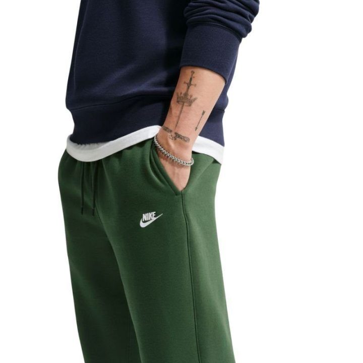 Vyriškos sportinės kelnės Nike Club BB Jogger, žalios