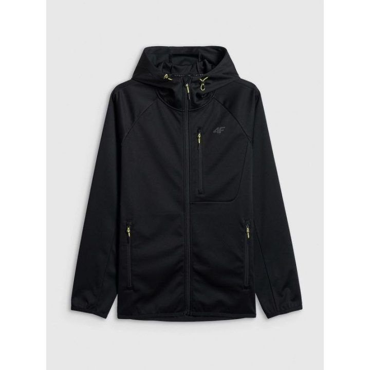Vyriška vėjui atspari softshell striukė su NeoDry 5000/3000 membrana 4F, juoda