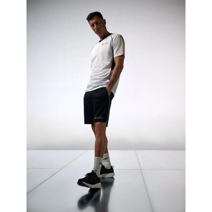 Vyriški treniruočių šortai 4F Robert Lewandowski, juodi