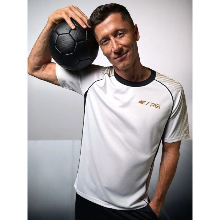 Vyriški greitai džiūstantys marškinėliai 4F Robert Lewandowski