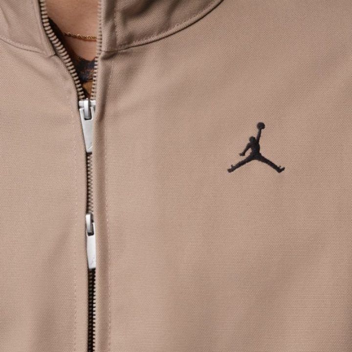Vyriška medvilninė striukė Air Jordan Flight, chaki