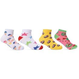 Kojinės-pėdutės mergaitėms Be Snazzy, 6 poros