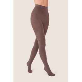 Vilnonės pėdkelnės su aukštu liemeniu Gabriella Arctic Wool, kakavos