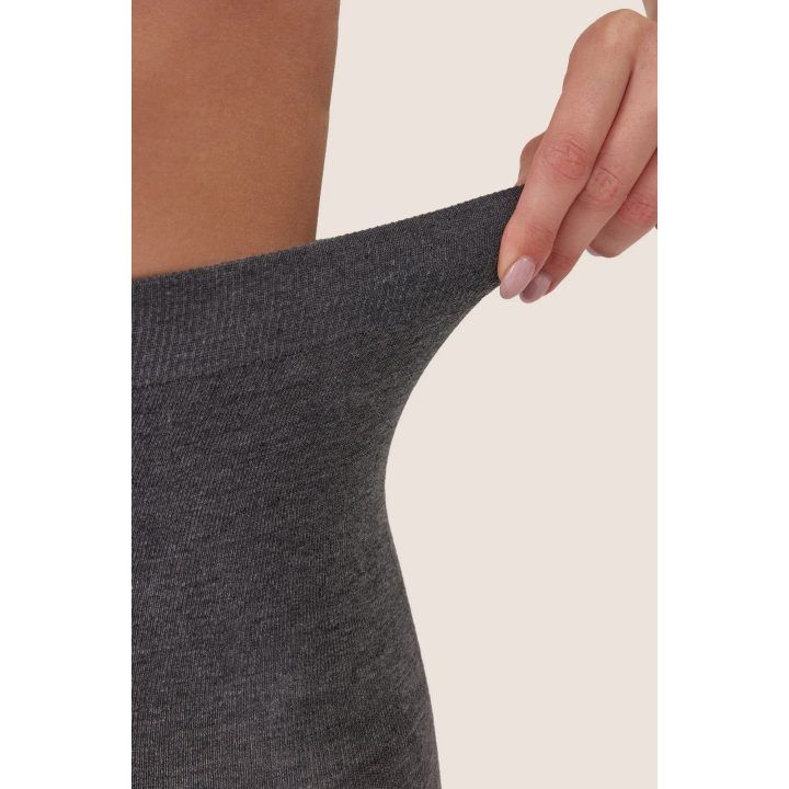 Vilnonės pėdkelnės su aukštu liemeniu Gabriella Arctic Wool, pilkos