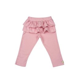 Medvilninės tamprės mergaitėms su raukiniais BinW Pastel Roses