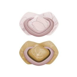 Raminamasis čiulptukas Canpol babies Gold, 6–18 mėn., 2 vnt., rožinis