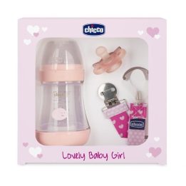 Kūdikio maitinimo rinkinys Chicco Perfect 5, mergaitėms