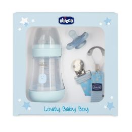 Buteliuko ir čiulptuko rinkinys berniukams Chicco Perfect 5