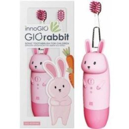Vaikiškas soninis dantų šepetėlis InnoGIO GIOrabbit, rožinis