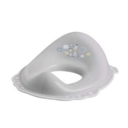Vaikiškas tualeto adapteris su aukštu atlošu Maltex Baby, pilkas