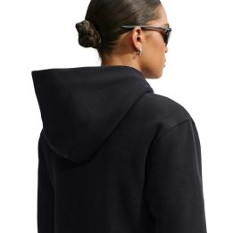 Moteriškas džemperis su gobtuvu Nike Studio Fleece, juodas