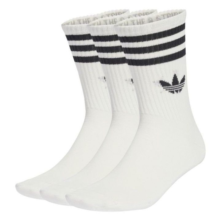 Medvilninės kojinės adidas 3S Crew, 3 poros