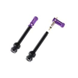 Bekamerių dviračių ventiliai FV Granite, 60 mm, violetiniai