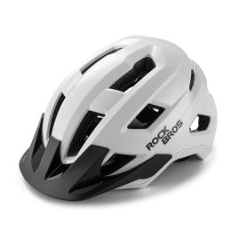 Dviračio šalmas jaunimui Rockbros LK-67, 54–58 cm, baltas