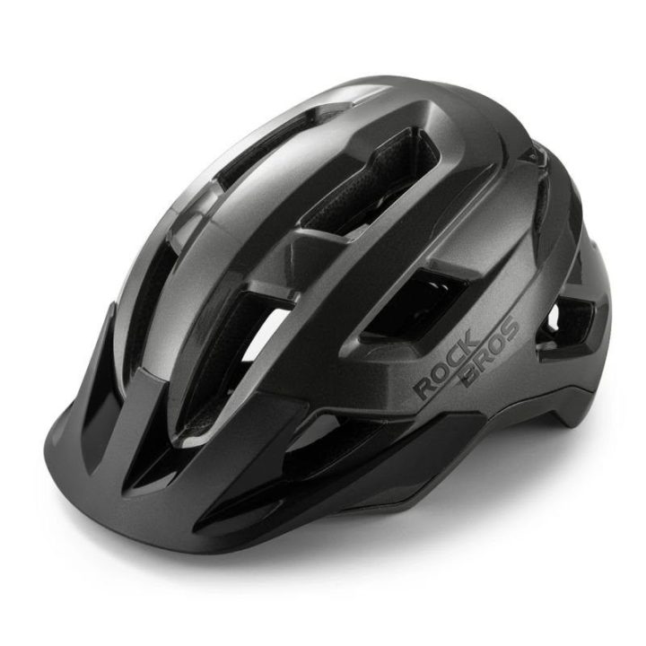 Vaikiškas dviračio šalmas Rockbros, 54–58 cm, pilkas