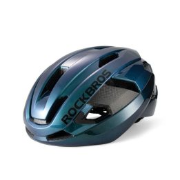 Dviračio šalmas Rockbros LK-15, L (58–62 cm), mėlyno chameleono spalvos