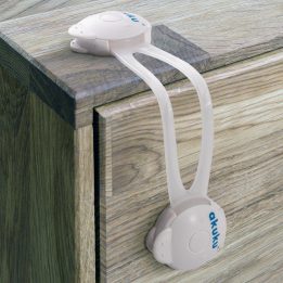 Stalčių ir spintelių užraktai vaikams Akuku, 16 cm, 2 vnt
