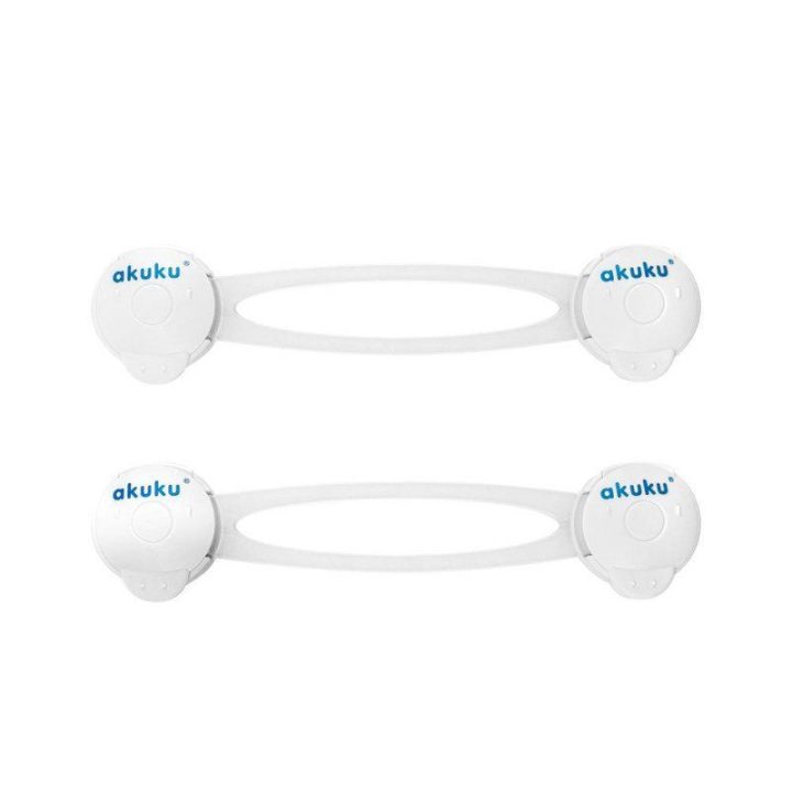 Stalčių ir spintelių užraktai vaikams Akuku, 16 cm, 2 vnt