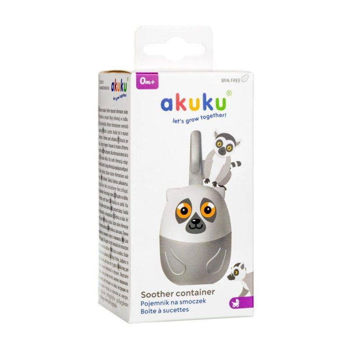Čiulptuko dėklas lemūro formos Akuku Lemur