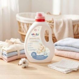 Skalbimo gelis vaikiškiems drabužiams Akuku, 2 l