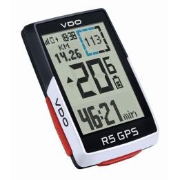 Dviračio kompiuterio rinkinys su GPS VDO R5, 2,4 colio