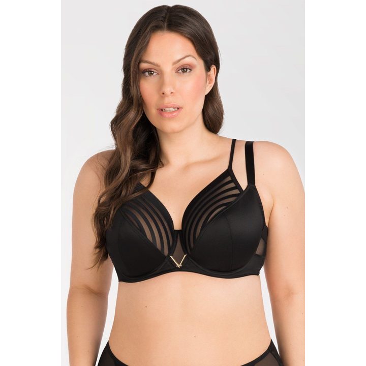 Moteriška liemenėlė be pakietinimo Gorsenia Lingerie, juoda