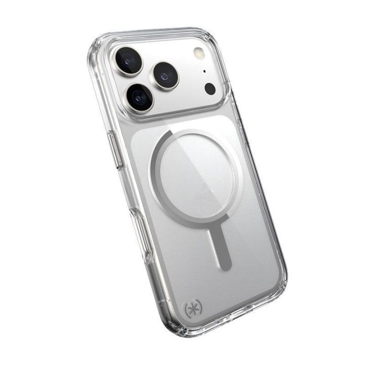 Permatomas dėklas Speck Presidio Perfect Clear MagSafe iPhone 17 Pro