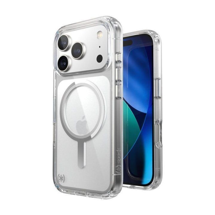 Permatomas dėklas Speck Presidio Perfect Clear MagSafe iPhone 17 Pro